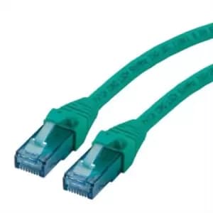 Roline 21.15.2730 Patch Cord, Rj45 Plug, Cat6A, 0.5M, Grn