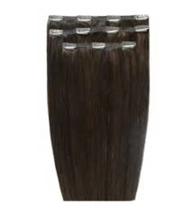Beauty Works Deluxe Clip-In Extensions 16" 100% Remy Hair - 140 grams, 2 Raven, Women
