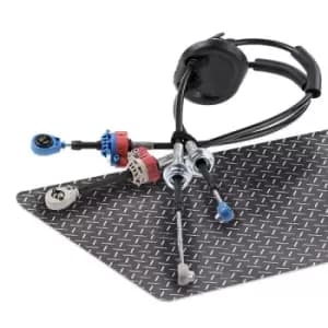RIDEX Cable, manual transmission Left 1787C0045 CITROEN,C2 Schragheck (JM),C3 I Schragheck (FC_, FN_),C3 II (SC_),C3 Pluriel (HB_)