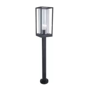 Lutec Flair Outdoor Post Light - Matt Black