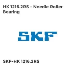 HK 1216.2RS - Needle Roller Bearing