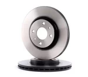 TRW Brake disc DF2734 Brake rotor,Brake discs FIAT,PEUGEOT,CITROEN,PANDA (169),500 (312),PUNTO (188),BRAVO II (198),500 C (312),STILO (192)