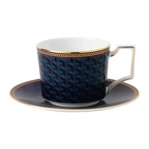 Wedgwood Byzance Teacup Saucer Set