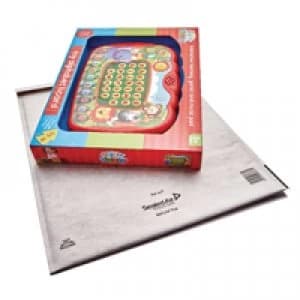 Mail Lite Plus Bubble Lined Size K7 350x470mm Oyster White Postal Bag