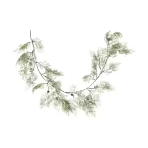 Winter Woodland Pine Garland Green