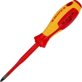 Knipex 98 25 02 SL VDE Pozidriv Screwdriver PZ 2 x 100mm - Slim