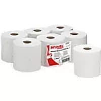 WYPALL Wiping Paper 7278 L20 2 Ply Centrefeed White 6 Rolls of 400 Sheets