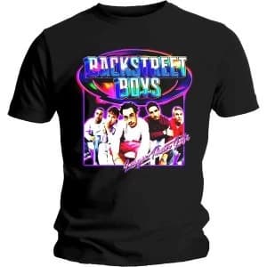 Backstreet Boys - Larger Than Life Unisex Large T-Shirt - Black