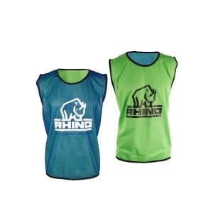 Rhino Reversible Training Vests Royal/Green - Large/XLarge