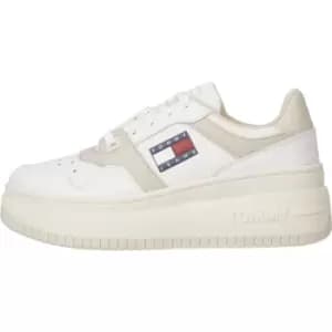 Tommy Jeans Retro Basket Flatf - Beige