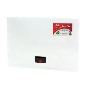 Concord Document Box Polypropylene 25mm Spine A4 Clear 7132 PFL