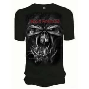 Iron Maiden Final Frontier Eddie Vintage Mens T Shirt: La
