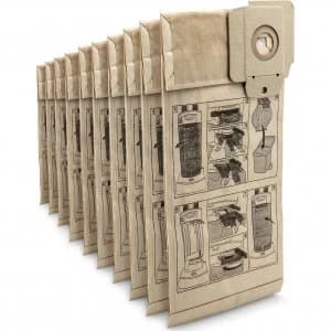 Karcher M Class Paper Filter Dust Bags for CV 30/1 and 38/1 Vacuum Cleaners Pack of 10