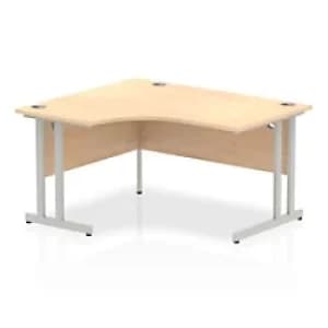 Dynamic Ergonomic Desk Impulse ICDLC14MPE Rectangular MFC 1600 mm x 800 mm x 725mm Grey Oak