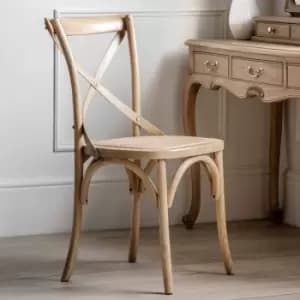 Gallery Direct Palma Chair Natural/Rattan (2Pk)