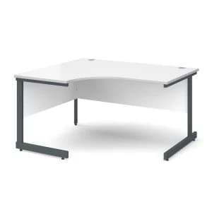 Dams Contract Left-Hand Ergonomic Desk