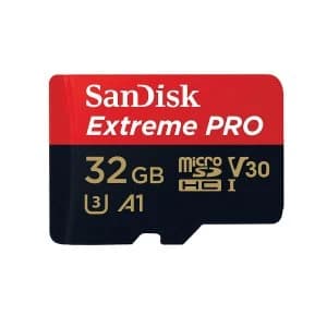 SanDisk Extreme PRO 32GB Micro SDHC Memory Card