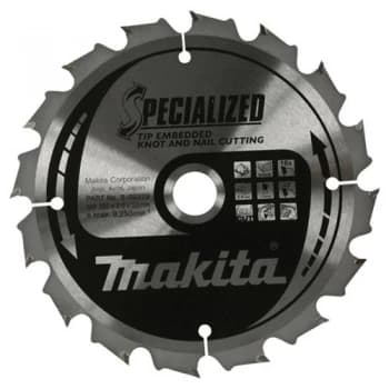 Makita SPECIALIZED Knot Nail Cutting Saw Blade 165mm 16T 20mm