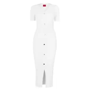 Hugo Saffatty Dress - White