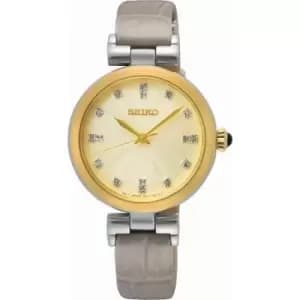 Ladies Seiko Gold Plated Stainless Steel Conceptual Conceptual