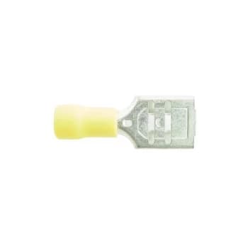 WOT-NOTS Wiring Connectors - Yellow - Female Slide-On 375 - Pack of 25 - PWN795