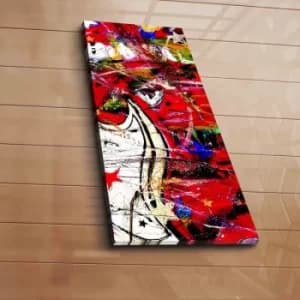 3070C-22 Multicolor Decorative Canvas Painting