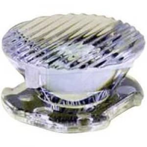 LED optics Water clear Rippled Transparent 8 25 No. of LED