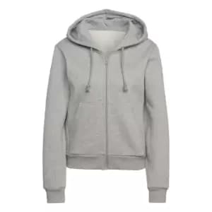 adidas ALL SZN Fleece Full-Zip Hoodie Womens - Grey