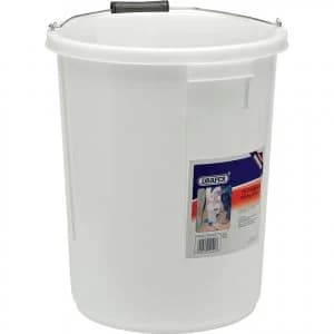 Draper Plasterers Mixing Bucket 25l White
