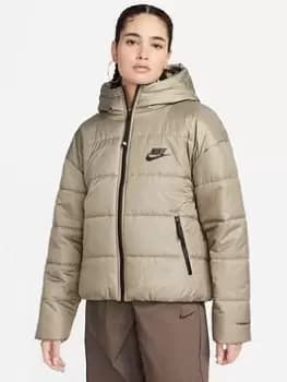 Nike Nsw Synthetic Repel HD Jacket, Olive Size M Women