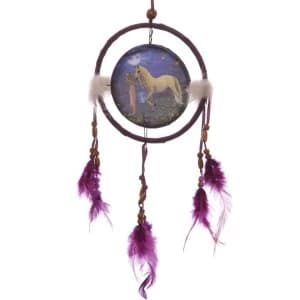 Fantasy Unicorn Garden 16cm Dreamcatcher
