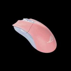 Asus ROG Gladius II Origin PNK LTD Gaming Mouse, 12000 DPI, Omron Switches, RGB Lighting, Retail, Pink