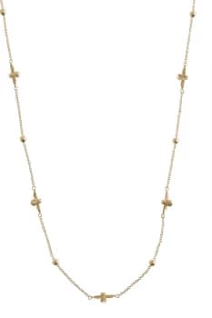 Ladies Olivia Burton Gold Plated Moulded Bee & Ball Necklace OBJ16AMN12