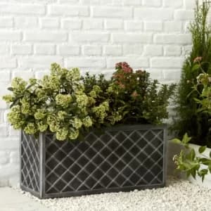 Lazio Pewter Trough Pewter