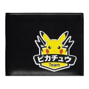 POKEMON Olympics Team Pikachu Bi-fold Wallet - Black