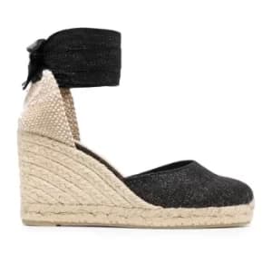 castaner Low Women Black Tessuto