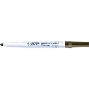 Bic Velleda 1741 Bullet Tip Whiteboard Marker Black Pack of 12 Markers