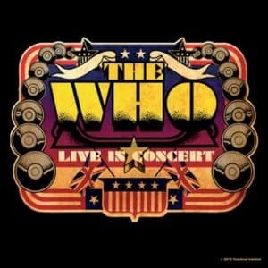The Who - Live in Concert Single Cork Coaster