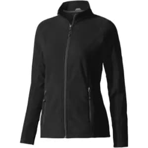 Elevate Womens/Ladies Rixford Full Zip Polyfleece (M) (Solid Black)