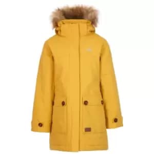 Trespass Girls Rhoda Waterproof Jacket (5-6 Years) (Honey)