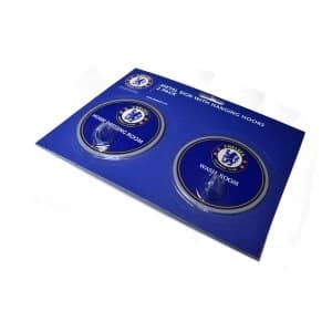 Chelsea Robe Hook Sign 2 Pack