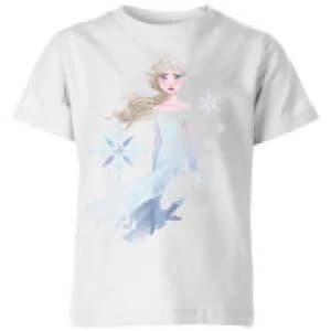 Frozen 2 Nokk Sihouette Kids T-Shirt - White - 11-12 Years