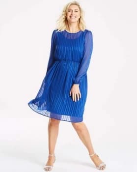 Junarose Cobalt Stripe Dress
