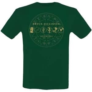 Bruce Dickinson - Bruce Dickinson Soloworks Unisex Small T-Shirt - Green