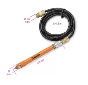 Beta Tools 1948 Air Operated Engraver Pen with 1.5m Air Hose 019480001