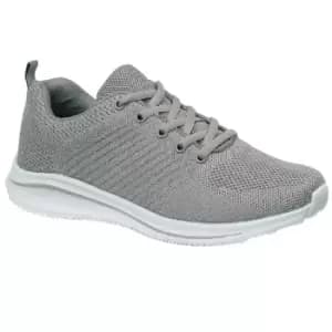 Cipriata Womens/Ladies Leona Lightweight Memory Foam Trainer (3 UK) (Grey)