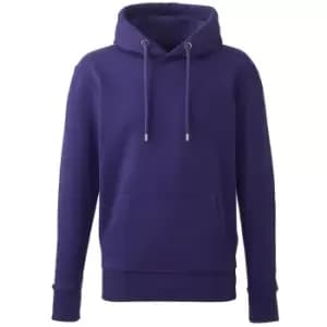 Anthem Mens Organic Hoodie (3XL) (Purple)