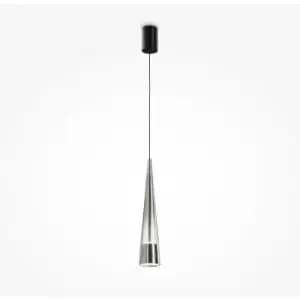 Maytoni Maytoni Sintesi Modern Slim Pendant Ceiling Light Chrome Integrated LED 3000K