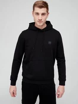 BOSS Wetalk Overhead Hoodie - Black, Size L, Men