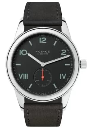 Nomos Glashutte Watch Club 38 Campus Nacht Sapphire Crystal